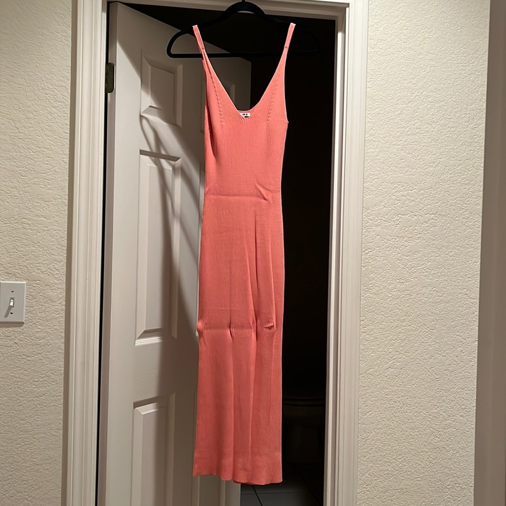 Amuse society ribbed knit dress NWOT